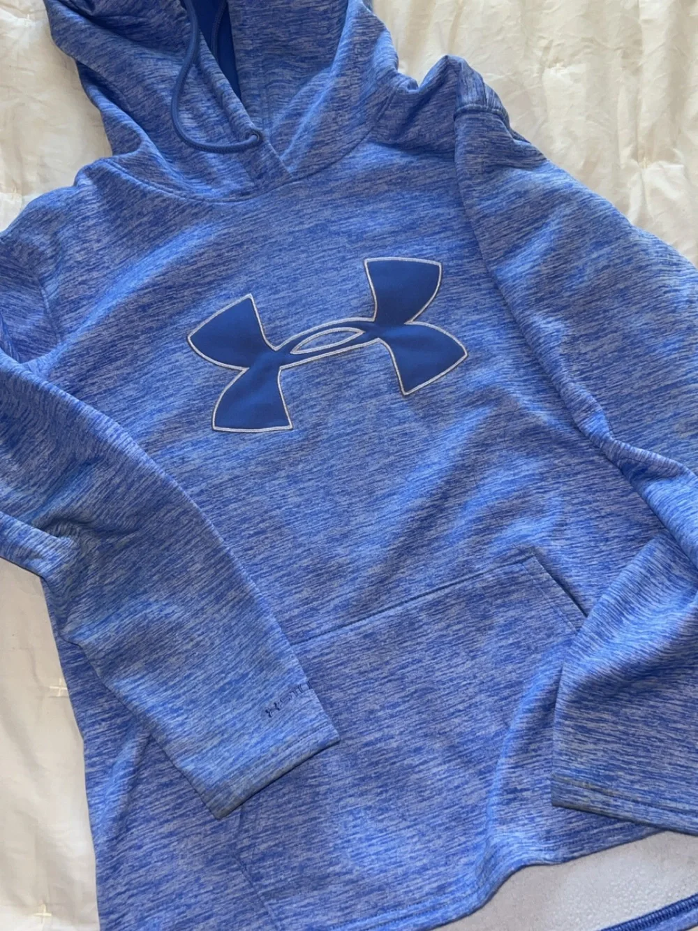 Under Armour Royal Blue Hoodie with Gray Trim